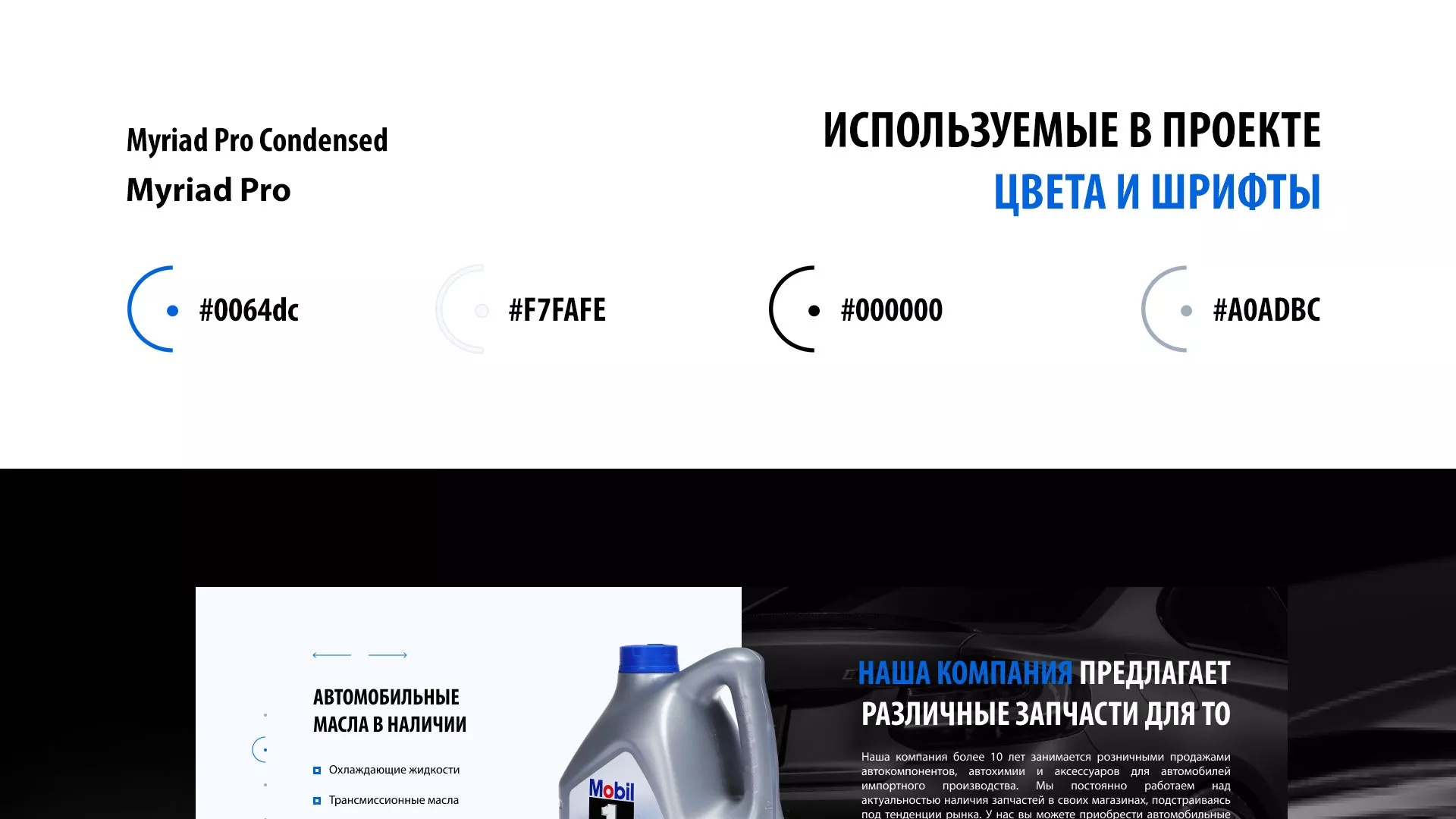 Разработка сайта магазина автозапчастей «М7» в Светлогорске