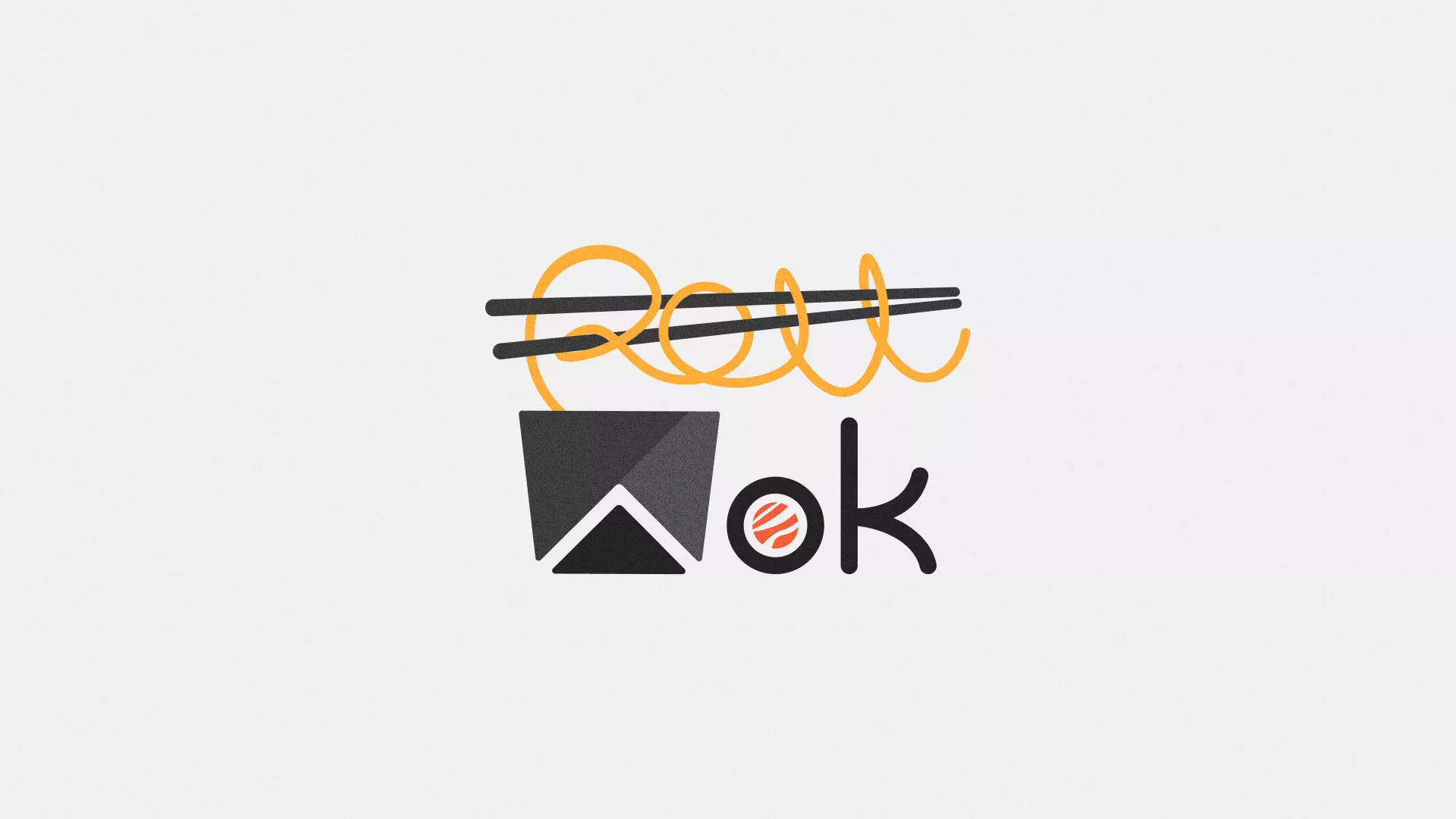 Разработка логотипа в Светлогорске для суши-бара «Roll Wok Club» Разработка логотипа в Светлогорске для суши-бара «Roll Wok Club»